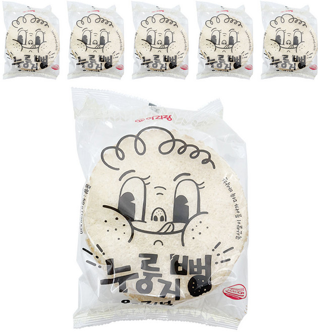 누룽지뻥, 6개, 50g
