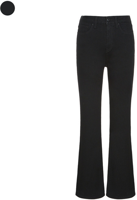 [백화점 정품] Guess 게스 여성 플레어 부츠컷핏 블랙진 팬츠