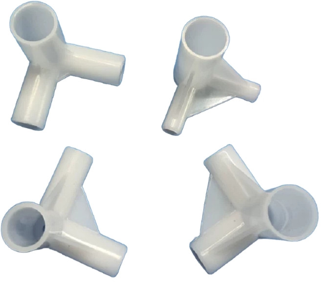 플라스틱 모기장 인터페이스 킹사이즈 침대 프레임 부품 1 고정 브래킷 튜브 [수량 사각 커, 1개, A.모기장용두꺼운3방향연결부품모기장프레임액세서