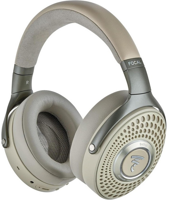 Focal BATHYS 무선 헤드폰 노이즈캔슬링 블루투스 HIFI 오버이어 블랙, 모래색