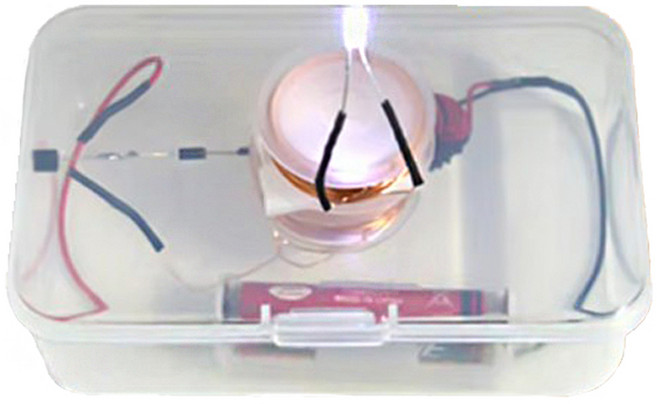 (미래과학)무선충전원리실험키트(전자기유도현상), 1개