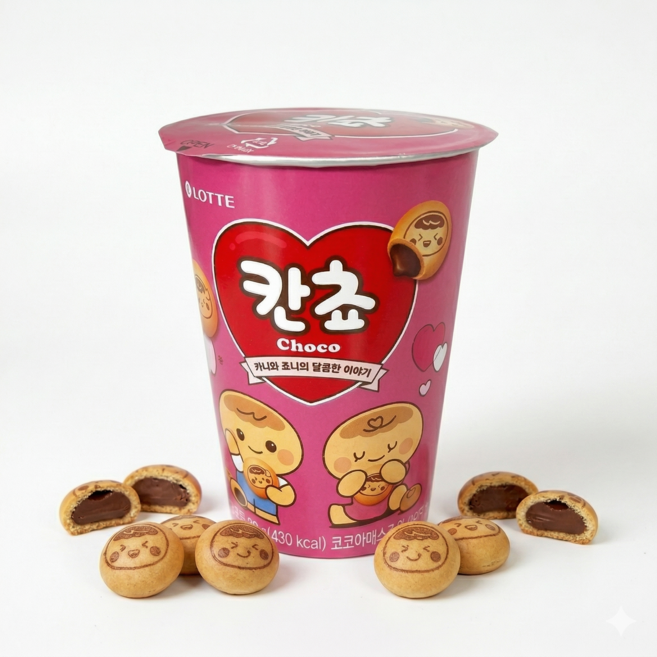 롯데 칸쵸 컵, 88g, 8개
