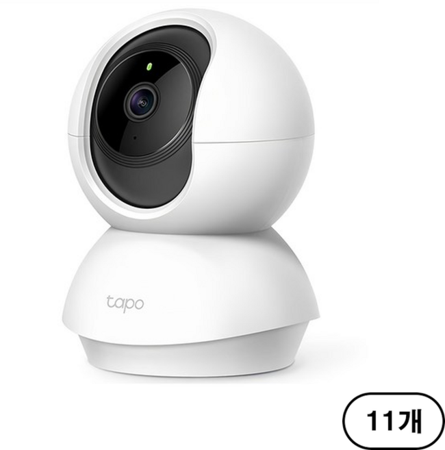 타포 360도 회전형 2K 고화질 스마트 WiFi 홈 카메라 실내용, Tapo C210P2, 11개