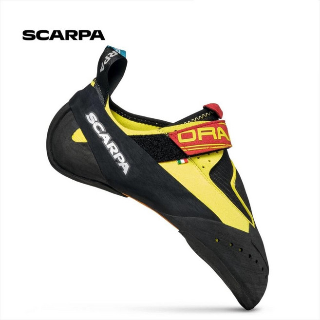 SCARPA 클라이밍 슈즈 볼더링 암벽화 오버행 비브람 그립2 벨크로