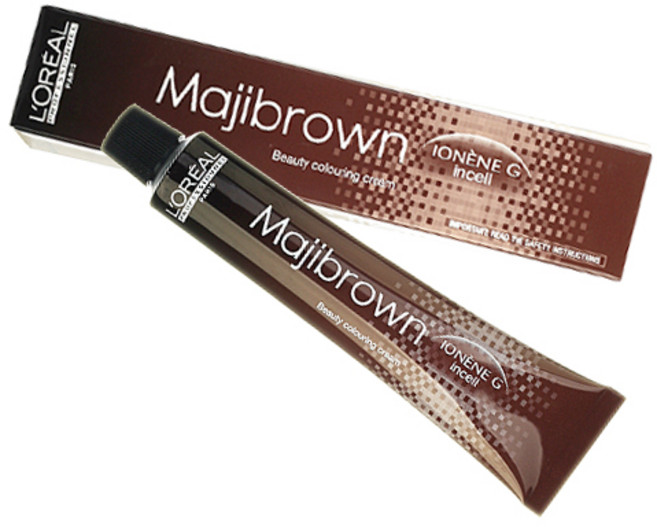 로레알 마지브라운 50ml 염색약 염모제, B4.35 웜 브라운, 1개