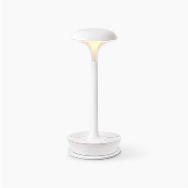 LUMENA 復古LED桌燈 900Lm 無線充電底座 9600mAh, 純淨白, 1個