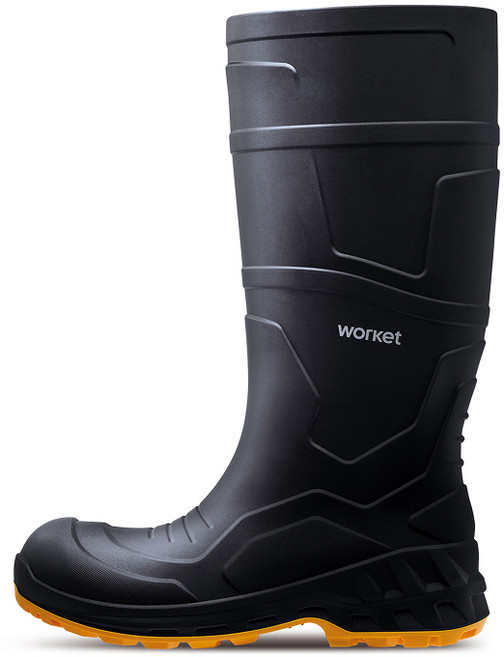 워킷 ZB-B003 안전장화 미끄럼 정전기 방지 PU 소재
