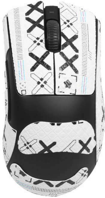 라나야 데브삼 데스에더 V3 PRO 마우스 그립테이프 RAZER 풀커버, 1개, 화이트