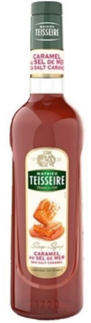 TEISSEIRE 海鹽焦糖果露糖漿, 1個, 700ml