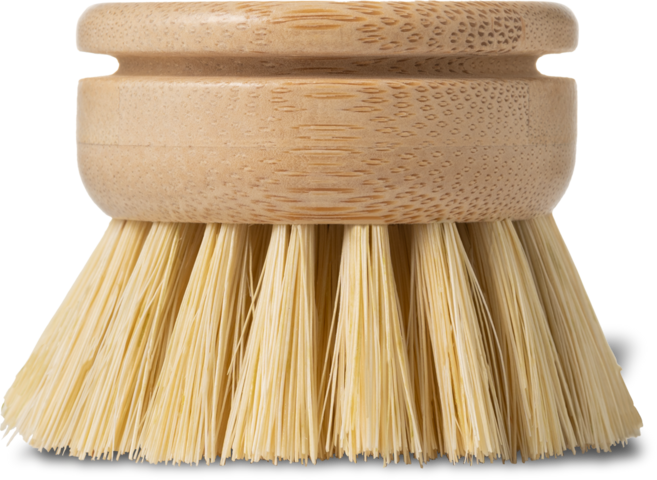 싱글룸 친환경 주방 수세미 세척솔, 1개, 원형핸들 세척솔(리필헤드)