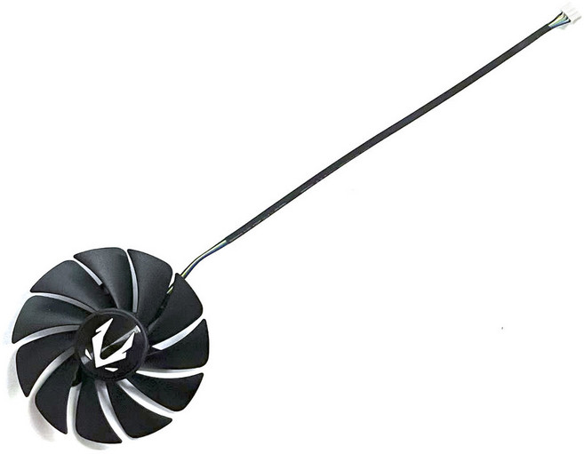 핀 AMP 카드 신제품 ZOTAC RTX 냉각 선풍기 4 GPU 3080 87mm 3070 쿨러 Ti GeForce CF9015H12S 선풍기 RTX3080 홀로 그래픽, 1 FAN