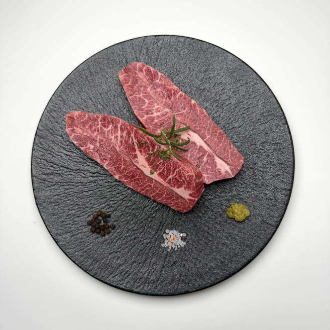 [대산축산] 국내산 한우 부채살 냉장, 200g, 1개