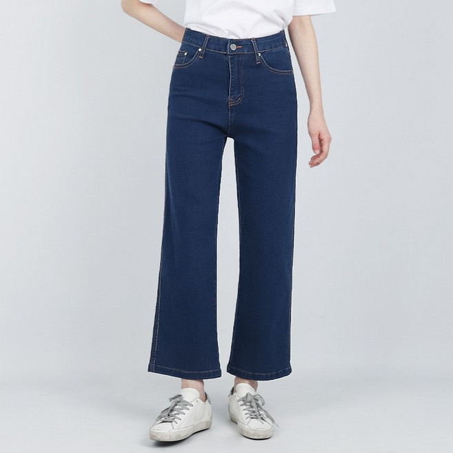 코너스톤 여성 청바지 오비 와이드 W1D2251