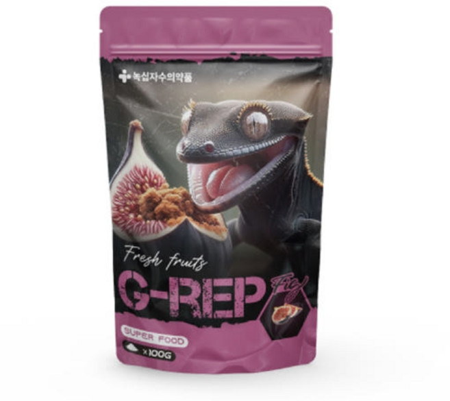 지렙 G-REP 슈퍼푸드 무화과맛 녹십자수의약품, 1개, 100g