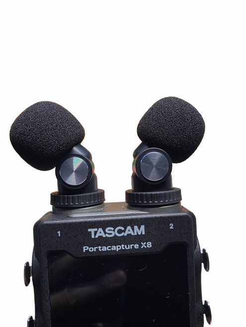 죽은 고양이 야외 모피 마이크 윈드 스크린 실내 스폰지 윈드 머프 커버 Tascam DR40 Dr40 DR07 DR07 8 폼 윈드실드, 1.Sponge, 1.Sponge