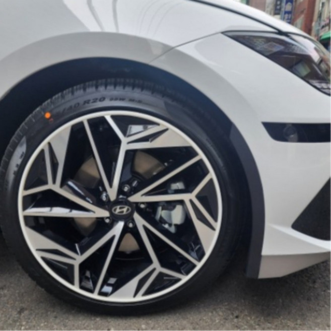 휠보레 50.8cm(20인치) 휠커버 휠가드 휠보호 휠프로텍터, 화이트, 1개