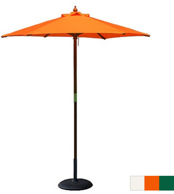 드림레저 우드 DL-01 파라솔1800 (받침대별매), 오렌지