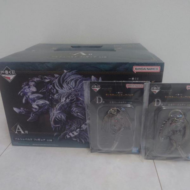 이치방쿠지 몬스터 헌터 와일즈 A상과 D상 3점 세트 3612584