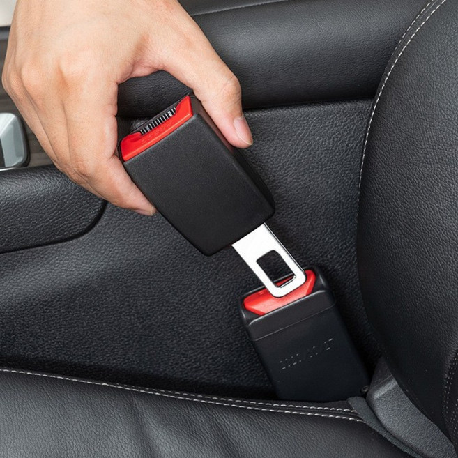 말랑베이비 튼튼한 프리미엄 안전벨트 클립 카시트 연장선, 2개