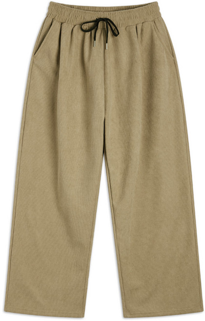 골덴 플리츠 밴딩 와이드팬츠 (MU152)