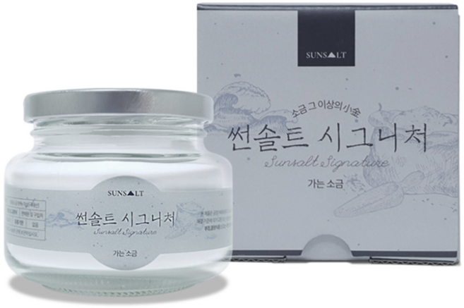 썬솔트 시그니처 용융소금 가는 소금 200g, 1개