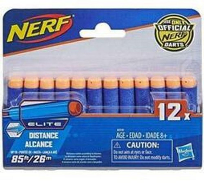 NERF ELITE 12發子彈補充包 HA0350 貨號80293, 1個