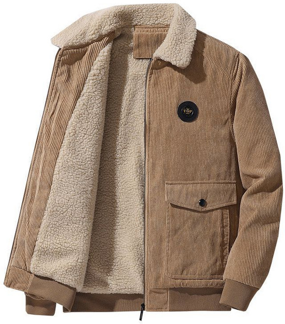 스타일닥터 남자 코듀로이 코트 가을 겨울 기모 도톰 패딩 칼라 점퍼