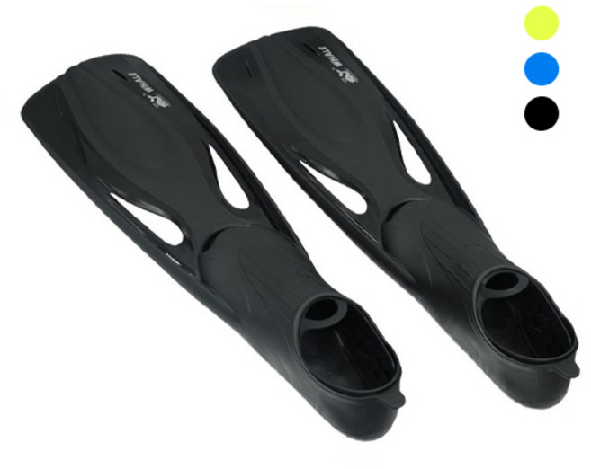 막심 스포츠 웨일 수영 바다 오리발 롱핑 엑셀, 블랙