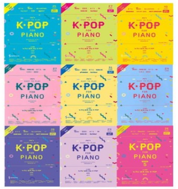 Joy쌤의 누구나 쉽게치는 K-POP 초급 중급 피아노 연주곡집 케이팝 악보 책 교재, K-POP 3 초급