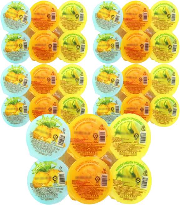 COCON 푸드 트로피칼 푸딩 6개입, 708g, 5세트