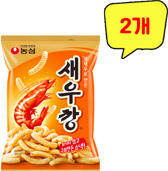 새우깡, 90g, 2개