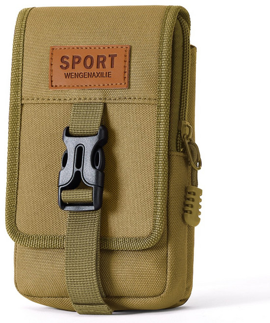 큐브 허리 벨트백 휴대폰 파우치 힙색 등산 전술 멀티케이스