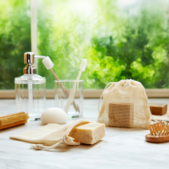 모던하우스 면 메쉬 비누 거품망, 2개