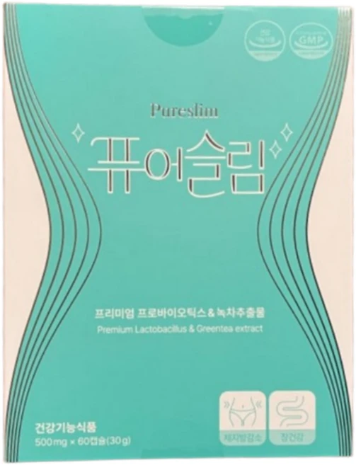(시크릿레드 시즌2) 퓨어슬림 프리미엄 다이어트 유산균 500mg x 60캡슐, 1개, 60정 - 쿠팡