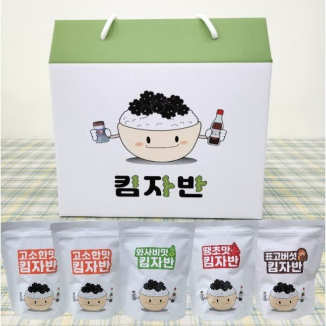 [킴자반] 수제 김자반 4종 선물세트, 1개
