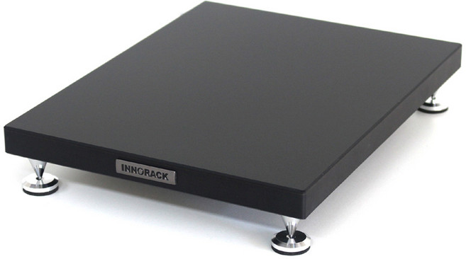 [이노랙] VIP 방진플랫폼 M시리즈 (삼성 사운드바 JBL BAR 2.1 서브우퍼 전용 방진매트/방진패드/블루투스 스피커 스탠드 받침대/층간소음 방지), 240*240 스파이크 슈즈방식