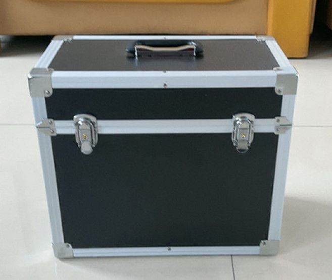 와인 가방 케이스 블랙 파우치 하드 보냉 유리병 보온 방수 더블 휴대용 125ml 샘플링 박스 10홀, 1개