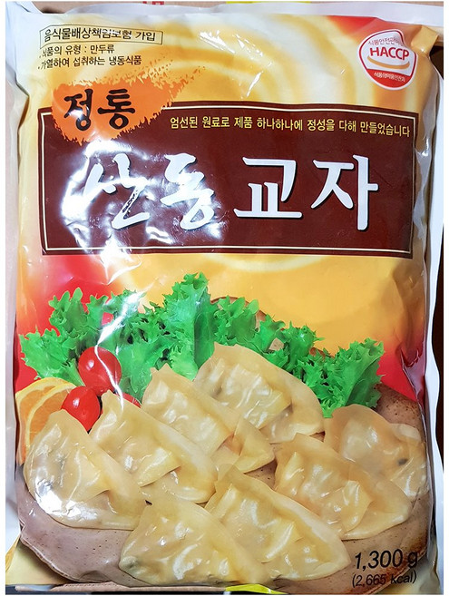 정통 산동교자 1300g / 냉동 교자만두 1.3kg 나래식품, 1개