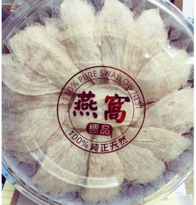 泰國 全乾燕窩, 1個, 一盒=半斤/300克