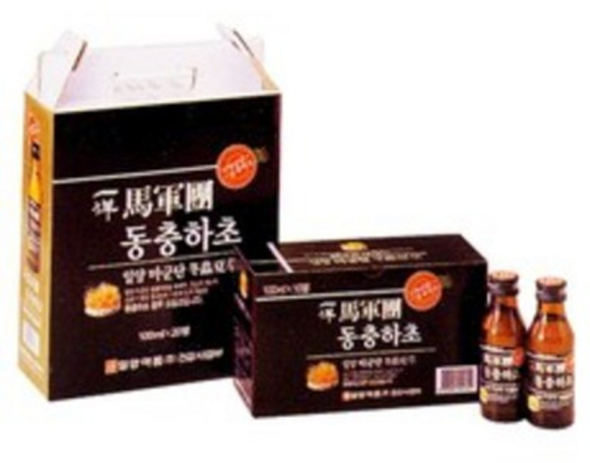 일양 마군단동충하초 100ml 50병, 50개