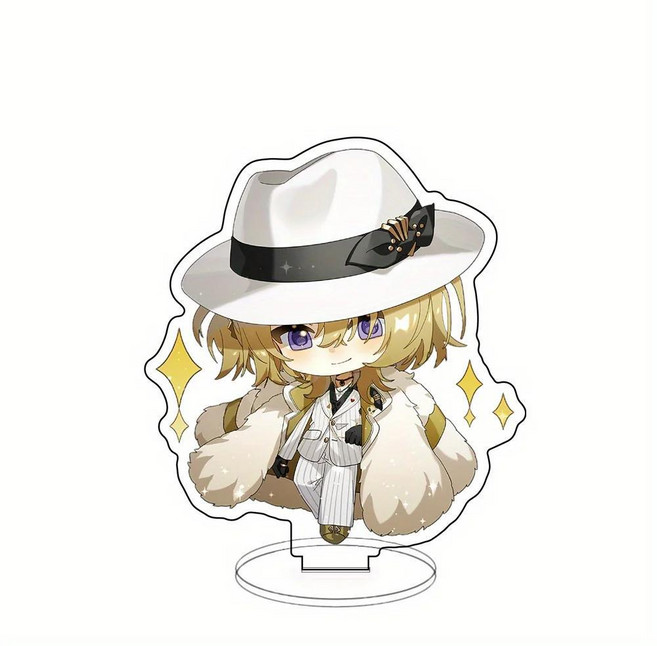 핫 애니메이션 니지산지 레인보우 피규어 아크릴 에디션 코스프레 스탠드 모델 팬 선물, A. 10CM, 1. 5, 1개