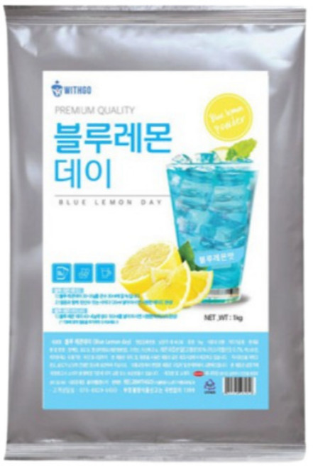 위드고 블루 레몬데이 에이드 파우더, 1개입, 9개, 1kg