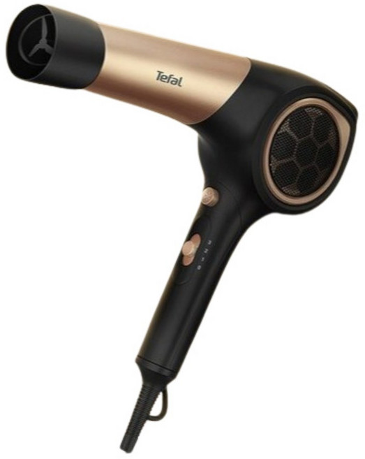 테팔 무빙에어 BLDC 헤어드라이어 1900W, HV9317K0, MIX (블랙)