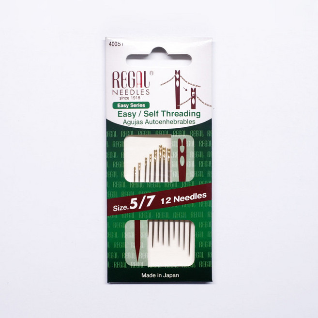 리갈요술바늘(위에서 내려 끼우는 바늘)일본산(12개입), 1개