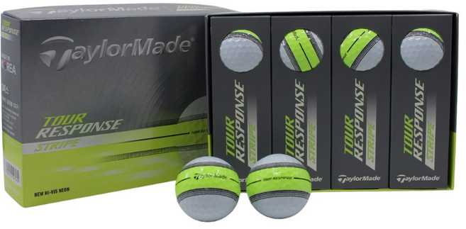 2025 테일러메이드 투어리스폰스 스트라이프 골프공 12개입 그린, 1개