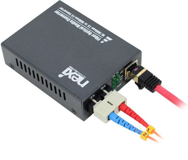 넥시 광 컨버터 광커넥터 타입 장비 SC 멀티모드 광케이블