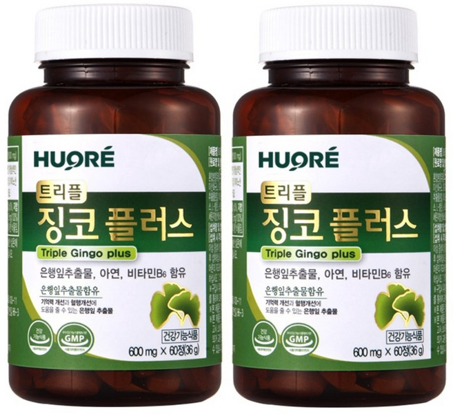 트리플징코플러스 2병 내츄럴가이아, 60정, 2개