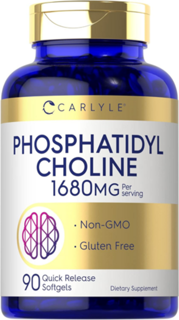 칼라일 포스파티딜콜린 1680mg 90개 퀵릴리스 소프트젤 Carlyle Choline, 90정, 1개