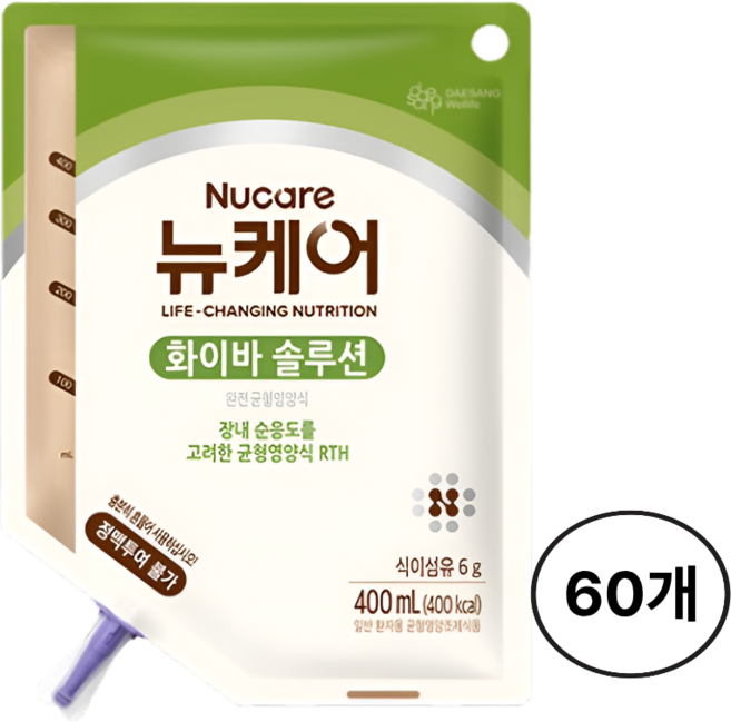 뉴케어 화이바 솔루션 RTH 400ml 60개