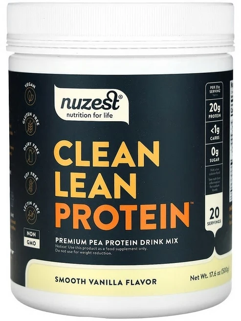 Nuzest Clean Lean Protein 스무스 바닐라 500g(17.6oz) NZE-00601, 500g, 1개 - 쿠팡